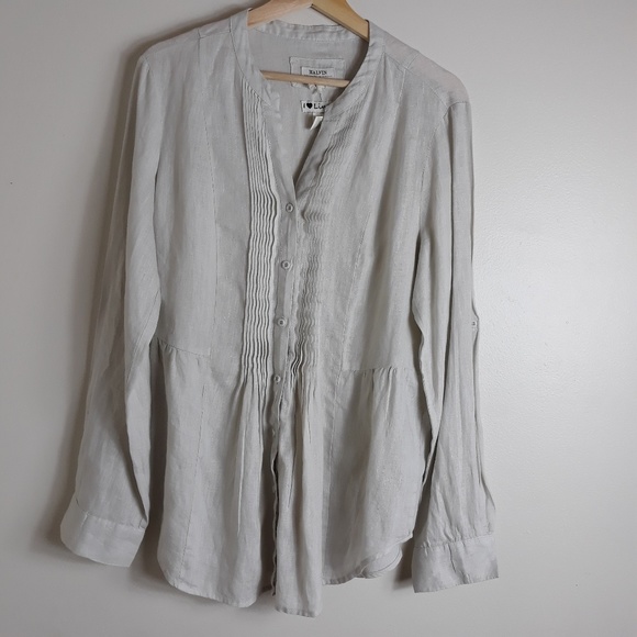 Malvin Hamburg Tops - Malvin Hamburg| Germany I Love Linen Tunic Blouse